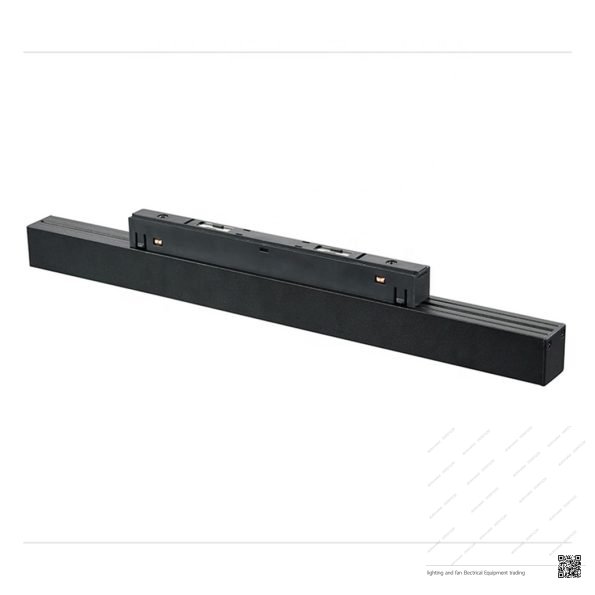 Magnet Track 24 Lens Fixed Spotlight Black White Lighting