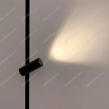 كشاف تراك مجناتك بروفايل اسطواني 7 وات اسود