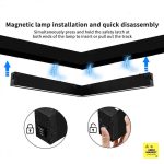 كشاف مجناتك تراك مسنفر زاوية 30 سم اضاءة وورم