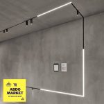 كشاف مجناتك تراك مسنفر زاوية 30 سم اضاءة وورم