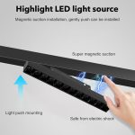 كشاف مجناتك تراك 6 عدسة متحرك شادو بكرة اضاءة وورم