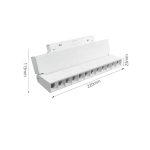 كشاف مجنتيك تراك 12 عدسة دوتس ابيض اضاءة ابيض