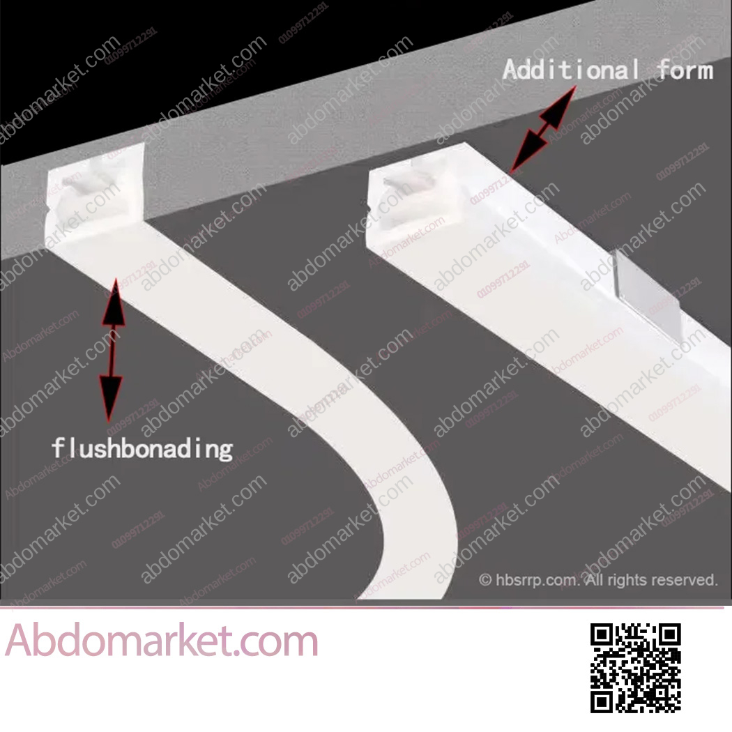 عود ليد بروفايل سيليكون مرن 3 سم  لطش عود ليد بروفايل سيليكون مرن 3 سم لطش