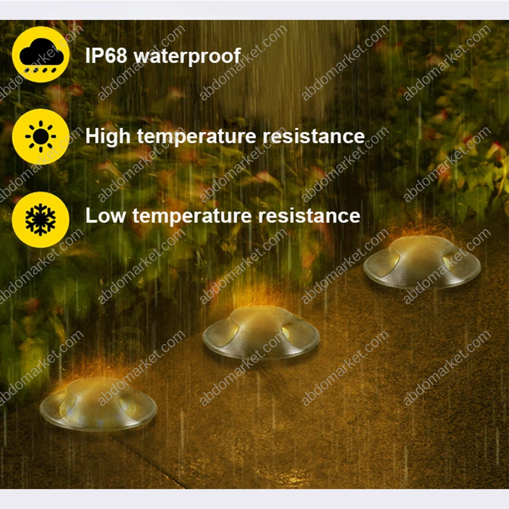 اب لايت اضاءة ارضيات 2واط 3 اتجاه مقاوم للمياه اب لايت اضاءة ارضيات 2واط 3 اتجاه مقاوم للمياه