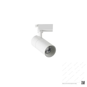 سبوت تراك اسطواني 10 وات ابيض ابيض X2