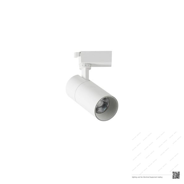 سبوت تراك اسطواني 10 وات ابيض ابيض X2