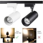 سبوت تراك اسطواني 10 وات ابيض كول X2