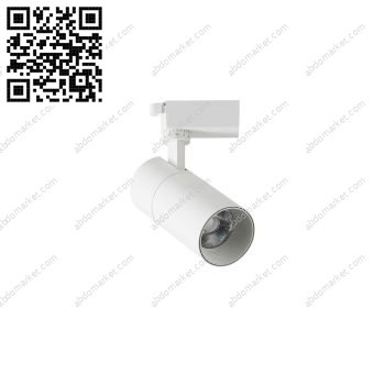 سبوت تراك اسطواني 20 وات ابيض ابيض X2
