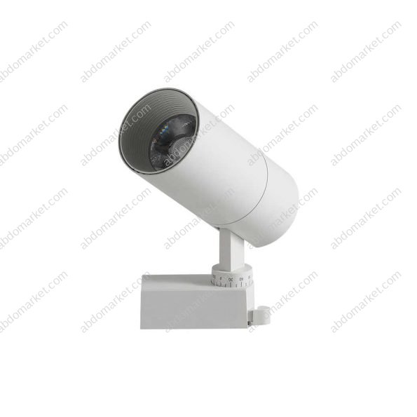 سبوت تراك اسطواني 40 وات ابيض ابيض X2