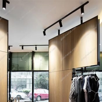 سبوت تراك اسطواني 40 وات اسود ابيض X2