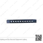 سبوت تراك لايت 20 وات 10 دوتس اسود كول