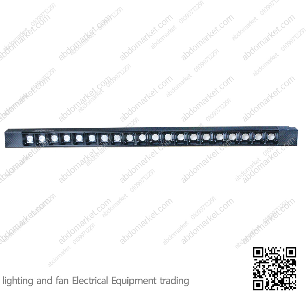 سبوت تراك لايت 40 وات 20 دوتس اسود وورم سبوت تراك لايت 40 وات 20 دوتس اسود وورم