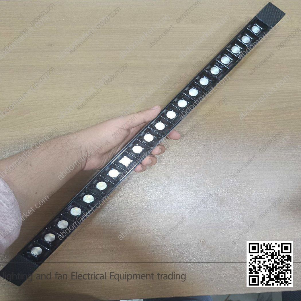 سبوت تراك لايت 40 وات 20 دوتس اسود وورم سبوت تراك لايت 40 وات 20 دوتس اسود وورم