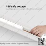 كشاف مجناتك تراك 12 عدسة ثابت ابيض اضاءة وورم