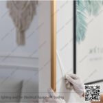 زاوية ستانلس ديكور ذهبي مقاس 1*1 سم طول 2.5 متر