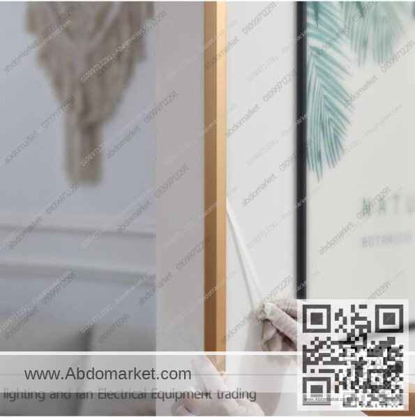 زاوية ستانلس ديكور ذهبي مقاس 11 سم طول 2.5 متر