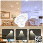 سبوت لايت اليوس مدور متحرك 30 وات وورم