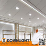 سبوت لايت بانيل اليوس مدور 18 وات ابيض