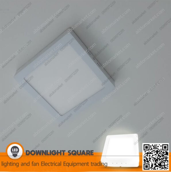 سبوت لايت بانيل لطش مربع 24 وات وورم اليوس