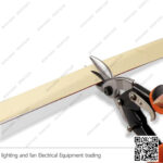 شرائح ستانلس ديكور ذهبي 1 سم 2.5 متر