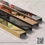 عود ستانلس ديكور شكل U فضي مقاس 1*3*1 سم