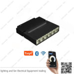 كشاف مجناتك تراك 6 عدسة متحرك اسود سمارت