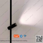 كشاف مجناتك تراك اسطواني 12 وات اسود سمارت