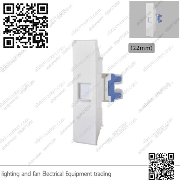 بريزة نت CAT 6 نوفو ابيض 22 مم NUOVO