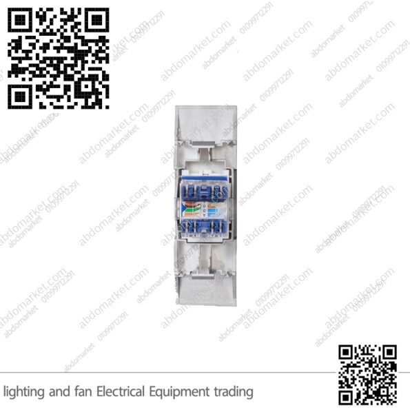 بريزة نت CAT 6 نوفو اسود 22 مم NUOVO