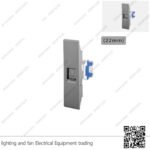 بريزة نت CAT 6 نوفو رمادي 22 مم NUOVO