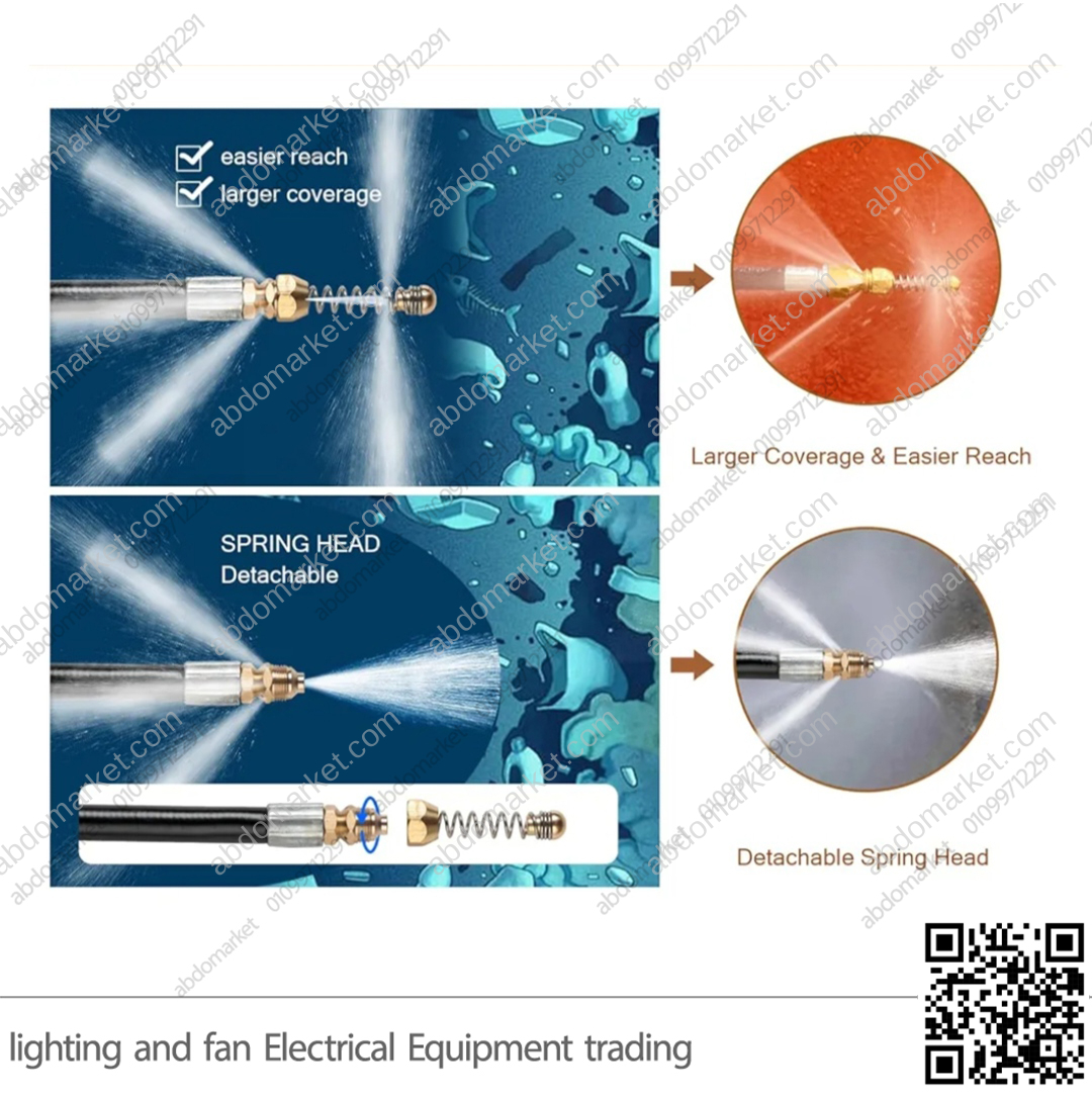 خرطوم تنظيف الأنابيب والمجاري بوش 10 متر Drain Cleaner خرطوم تنظيف الأنابيب والمجاري بوش 10 متر Drain Cleaner