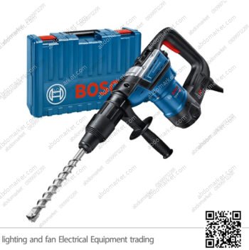 شاكوش بوش 40مم 1100 واط تكسير ونخريم 3 حركة BOCSH SDS-max GBH 5-40 D