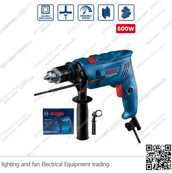 شنيور بوش 600واط BOSCH P0601-1A0-3KA