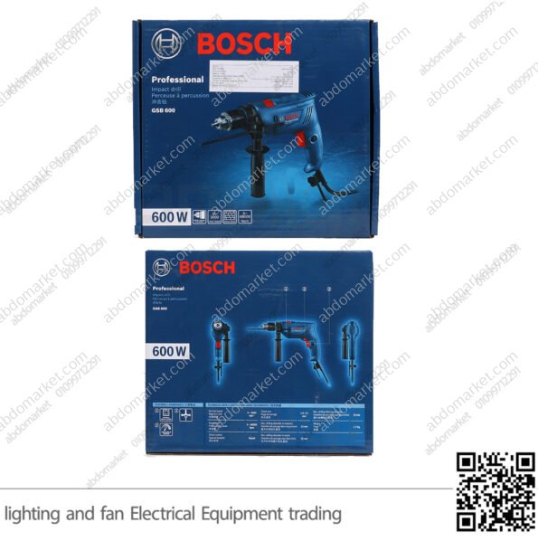 شنيور بوش 600واط BOSCH P0601-1A0-3KA