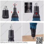 شنيور فك وربط مسمار 1/4بوصة بطارية 18 فولت BOCSH GTB185-LI