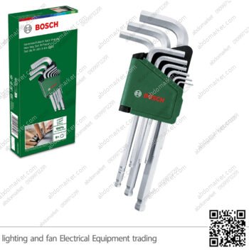 طقم الانكيه سداسي 9 قطع بوش Hex Key