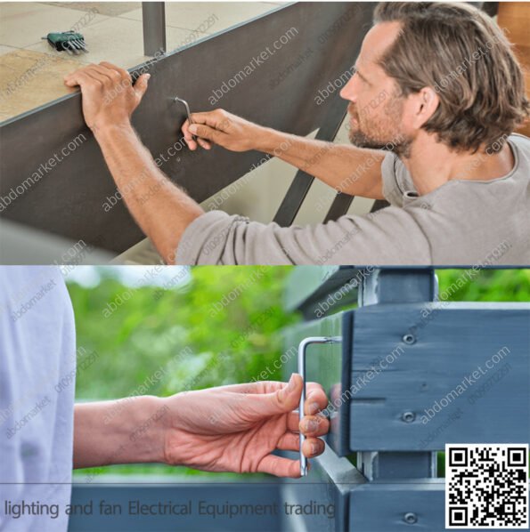 طقم الانكيه سداسي 9 قطع بوش Hex Key