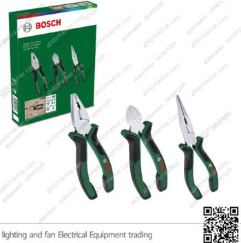 طقم بنسه 3 قطع ( بنسه بوز طويل + بنسه عادية + بنسه قصافة) BOSCH