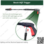 ماكينة غسيل بوش ضغط عالي 110 بار 1300 واط Easy Aquatak 110 BOCSH