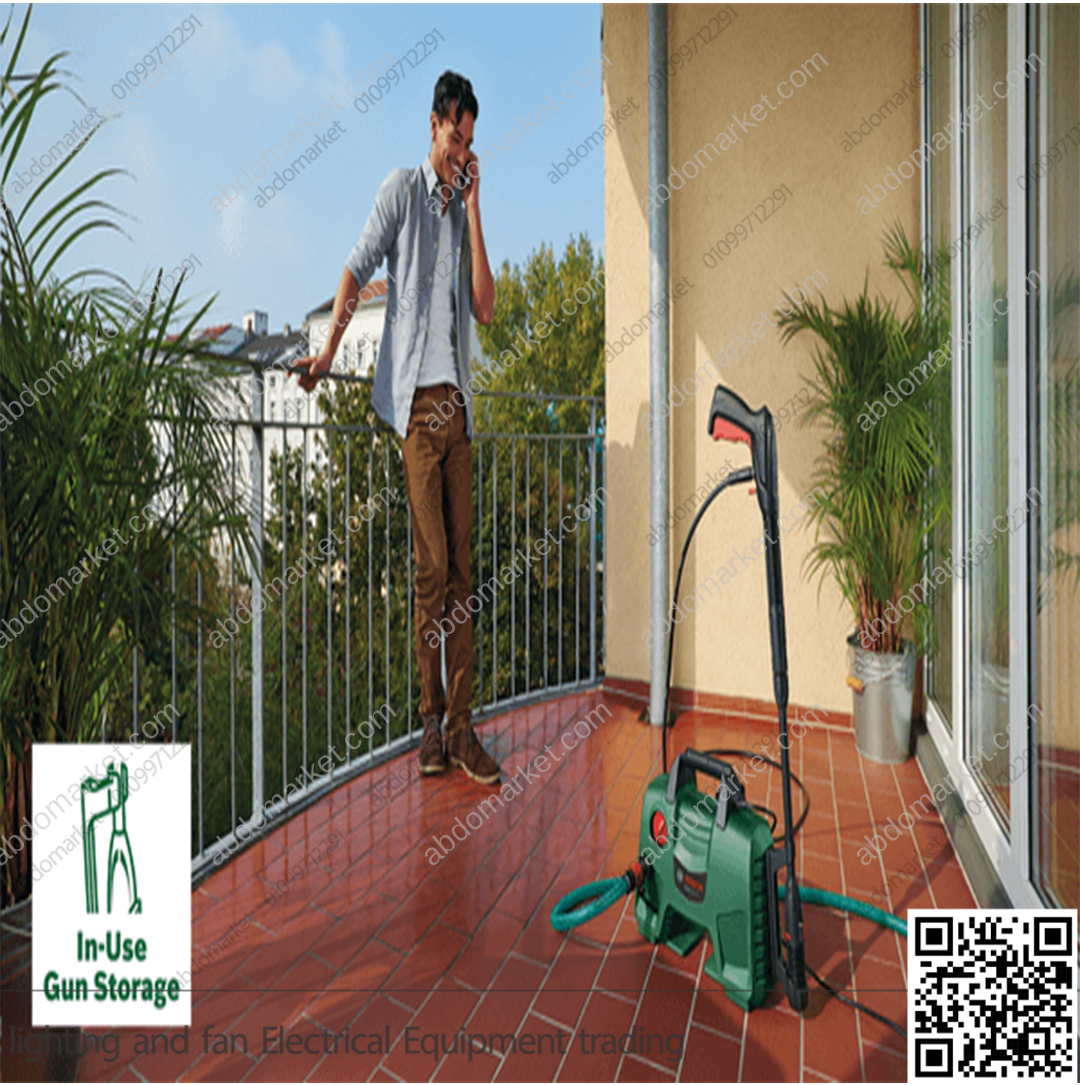 ماكينة غسيل بوش ضغط عالي 110 بار 1300 واط Easy Aquatak 110 BOCSH ماكينة غسيل بوش ضغط عالي 110 بار 1300 واط Easy Aquatak 110 BOCSH