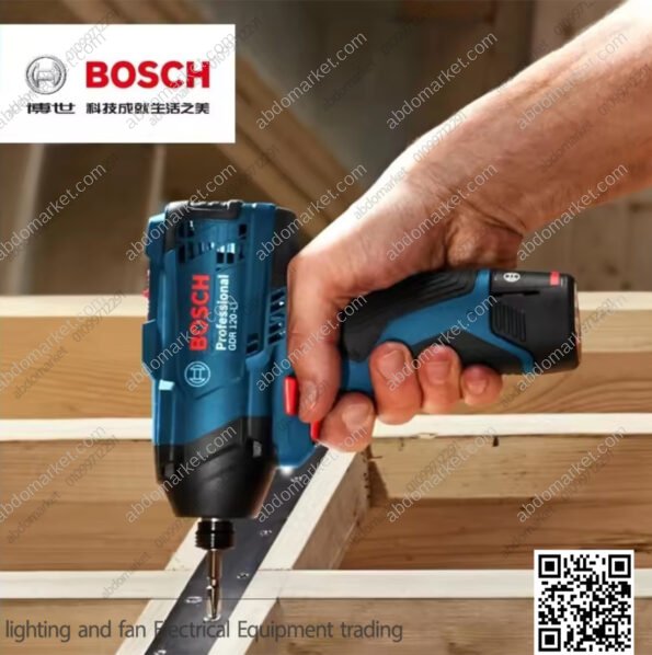 مفتاح الربط والمفك المطرقي ببطارية 12 فولت بوش Bosch GDR120-LI