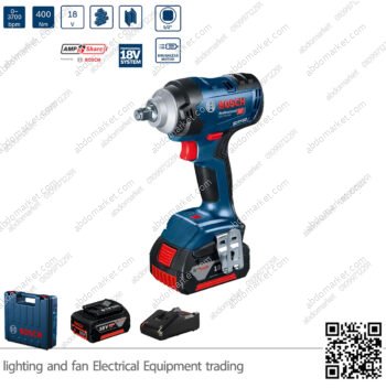 مفتاح الربط والمفك المطرقي ببطارية 18 فولت بوش Bosch GDS-18V-400