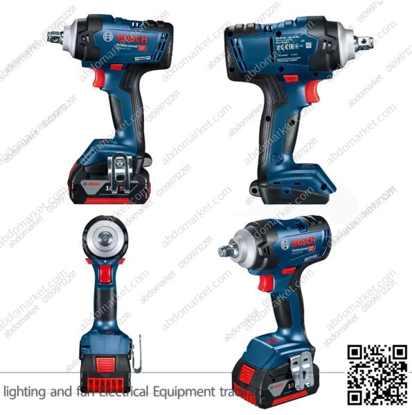 مفتاح الربط والمفك المطرقي ببطارية 18 فولت بوش Bosch GDS-18V-400