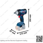 مفتاح الربط والمفك المطرقي ببطارية 18 فولت بوش Bosch GDS-18V-400