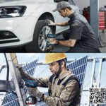 مفتاح الربط والمفك المطرقي ببطارية 18 فولت بوش Bosch GDS-18V-400