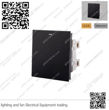 مفتاح تكييف 32A نوفو اسود 66مم NUOVO