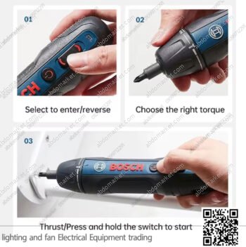 مفك كهربائي ببطارية 3.6 فولت بوش Bosch GO