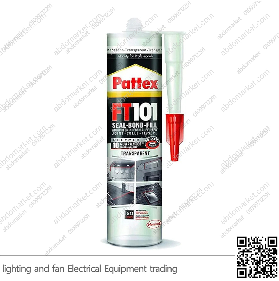 سيليكون شفاف مانع للتسرب باتكس Pateex FT101 سيليكون شفاف مانع للتسرب باتكس Pateex FT101
