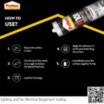 سيليكون شفاف مانع للتسرب باتكس Pateex FT101