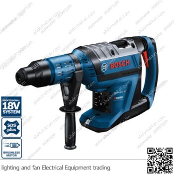 شاكوش بوش 45مم بطارية 18 فولت 12.5 جول تكسير وتخريم BOCSH GBH18V-45C